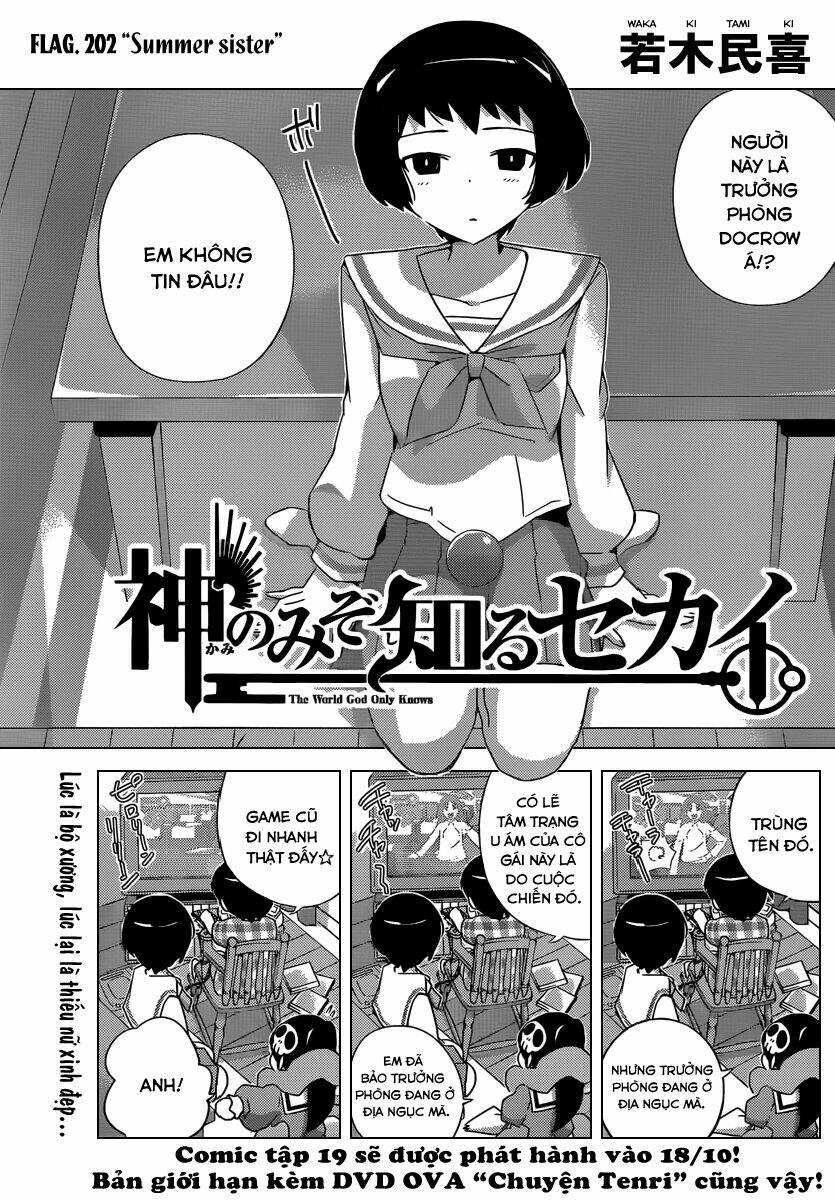 The World God Only Knows - Kami nomi zo Shiru Sekai Chapter 202 - Trang 2