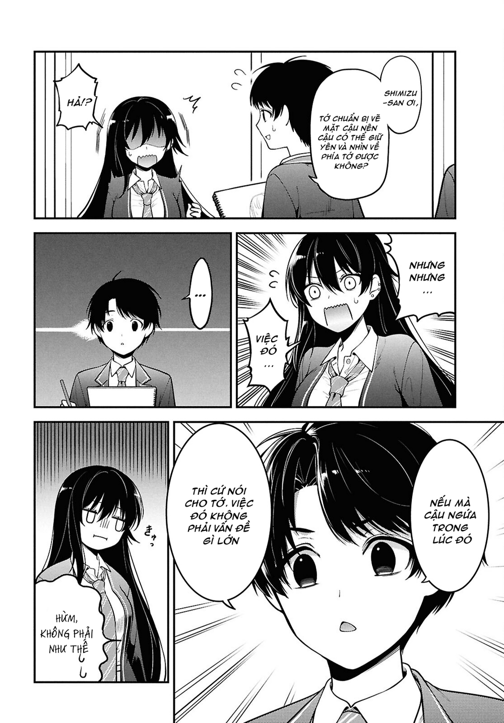 Tonari No Seki No Yankee Shimizu-San Ga Kami O Kuroku Sometekita Chapter 1 - Next 