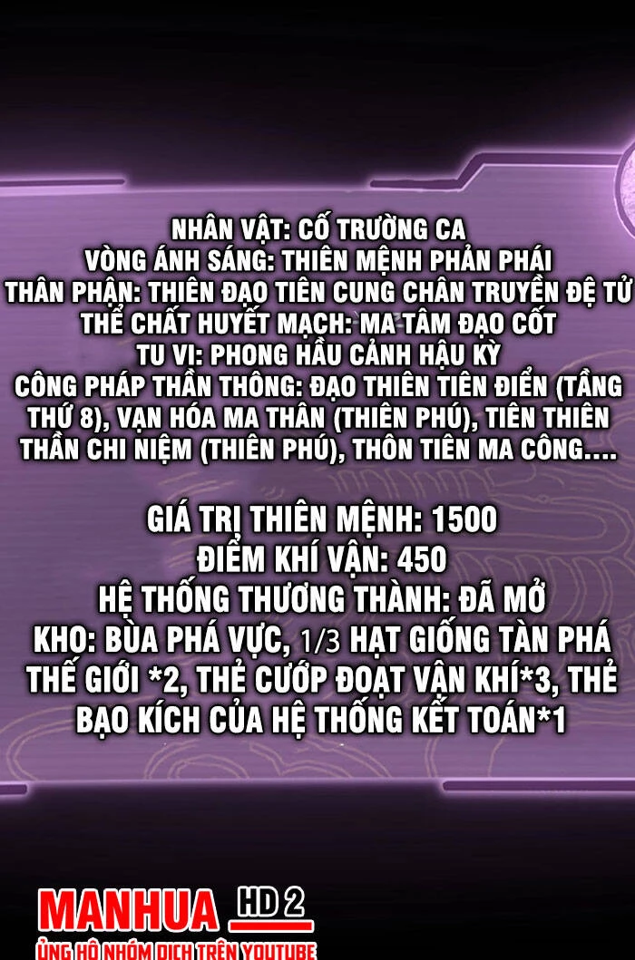 [FIX Thứ tự] Ta Trời Sinh Đã Là Nhân Vật Phản Diện Chapter 17 - Trang 2